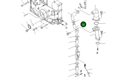 Трубка 6218-21-8620 Komatsu