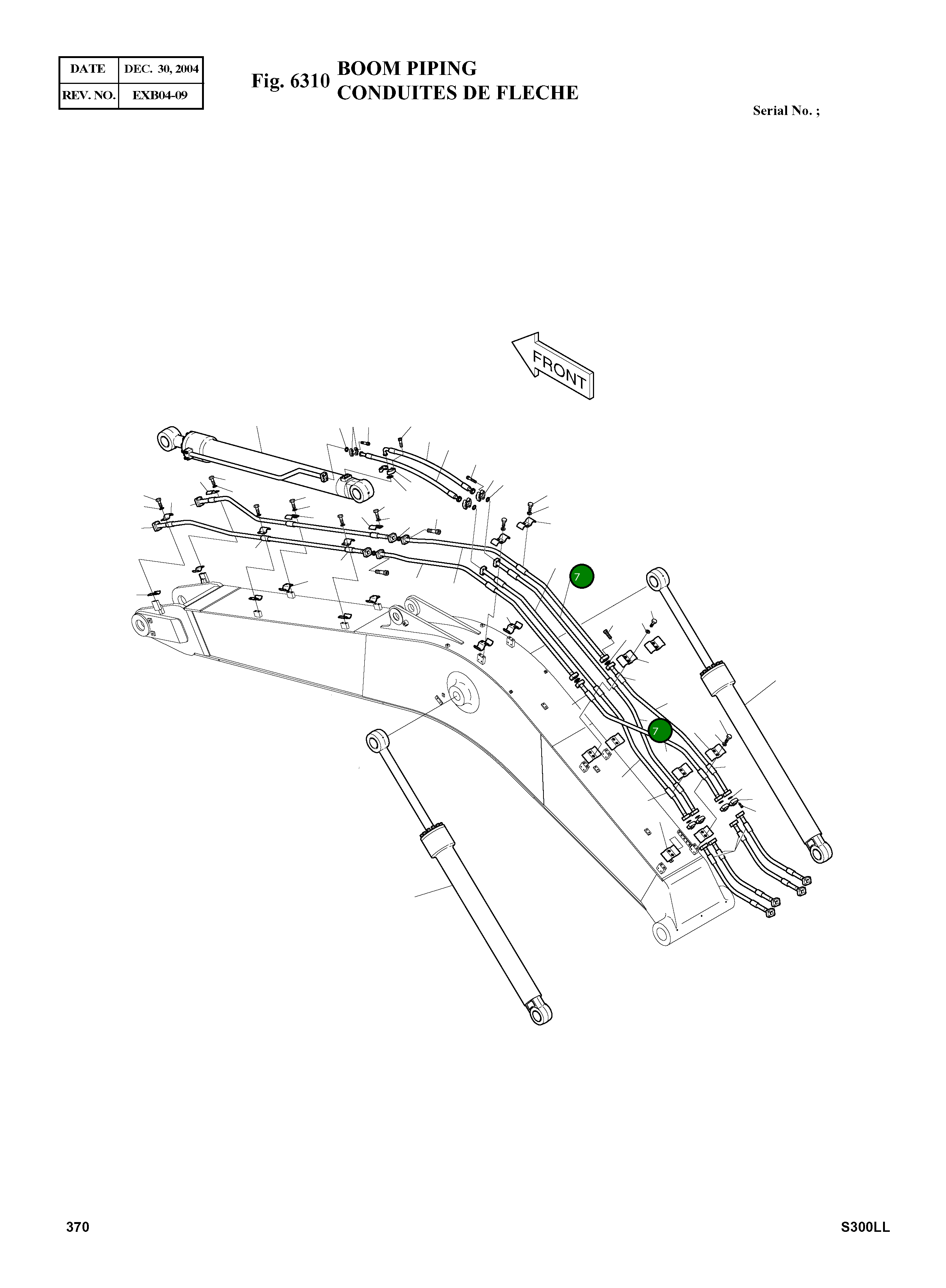 Труба K1002422 Komatsu