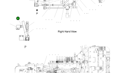Трубка 209-62-KH590 Komatsu