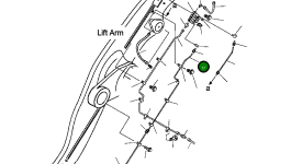 Трубка 428-S95-2340 Komatsu