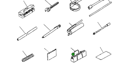 Сумка для инструмента 423-981-Z090 Komatsu
