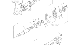 Уплотнение 423-20-12660 Komatsu