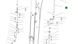 Трубка 207-62-KF410 Komatsu