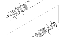 Цилиндр 42N-6C-13411 Komatsu