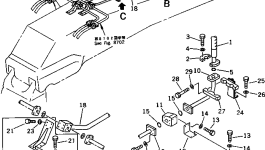 Трубка 209-62-53360 Komatsu