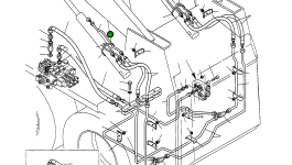Труба 334410075 Komatsu