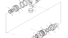 Цилиндр 721-71-50100 Komatsu