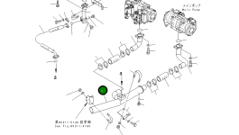 Трубка 209-62-78822 Komatsu