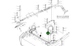 Трубка 154-922-4340 Komatsu