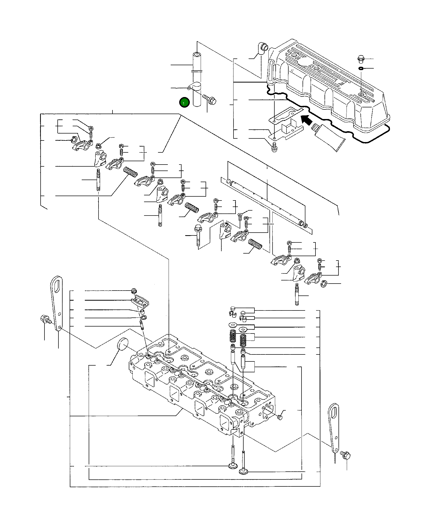 Труба YM119006-03090 Komatsu