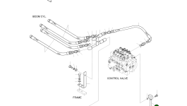 Труба 2140-1242A Komatsu