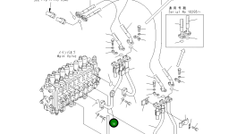 Трубка 22U-62-11232 Komatsu