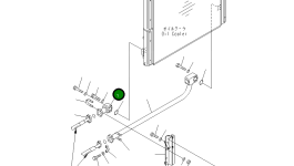 Трубка 209-62-73680 Komatsu