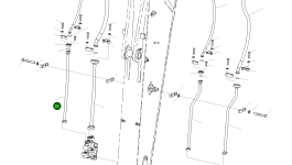 Трубка 208-970-K480 Komatsu