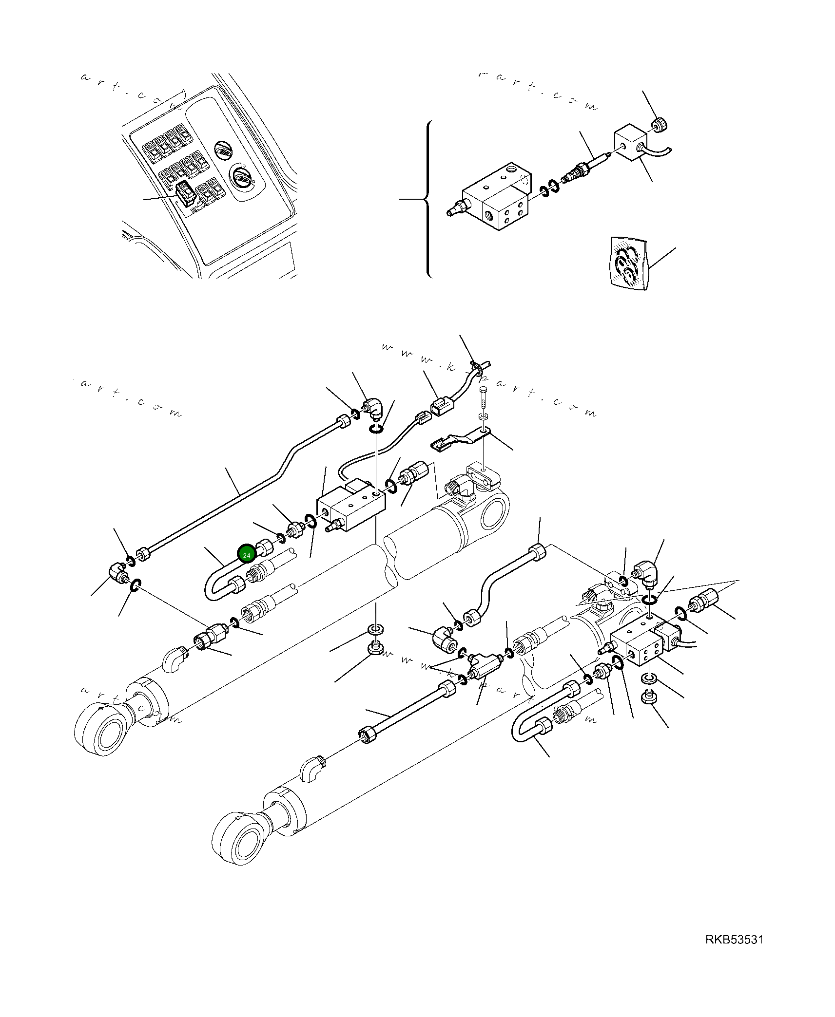 Труба 42N-62-15820 Komatsu