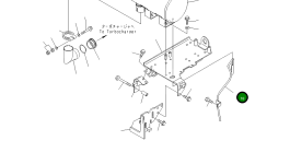 Трубка 124-01-61491 Komatsu