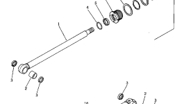 Цилиндр 238-63-32140 Komatsu