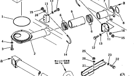 Трубка 209-62-55191 Komatsu