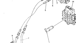 Трубка 201-910-5830 Komatsu