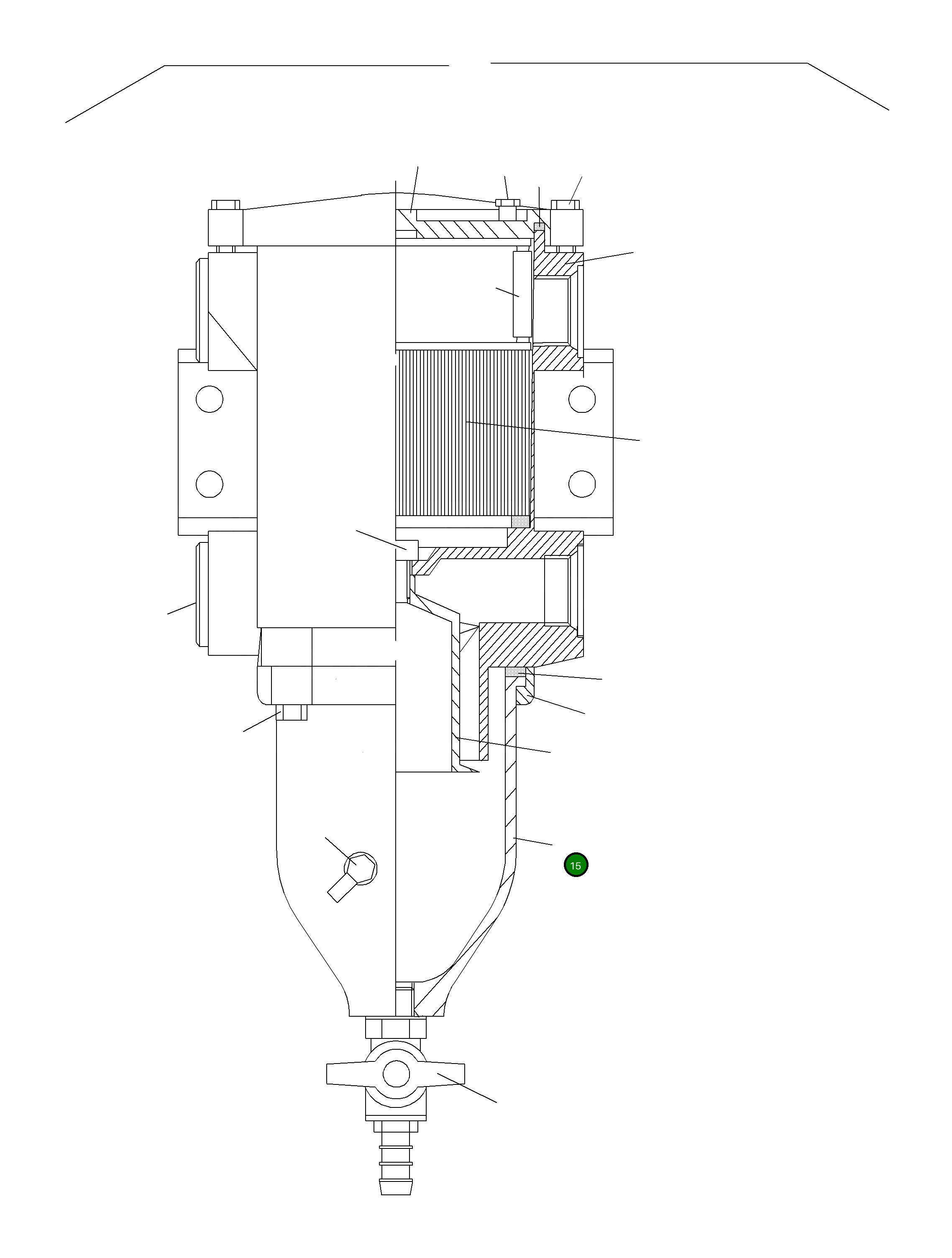Чаша 793 050 73 Komatsu