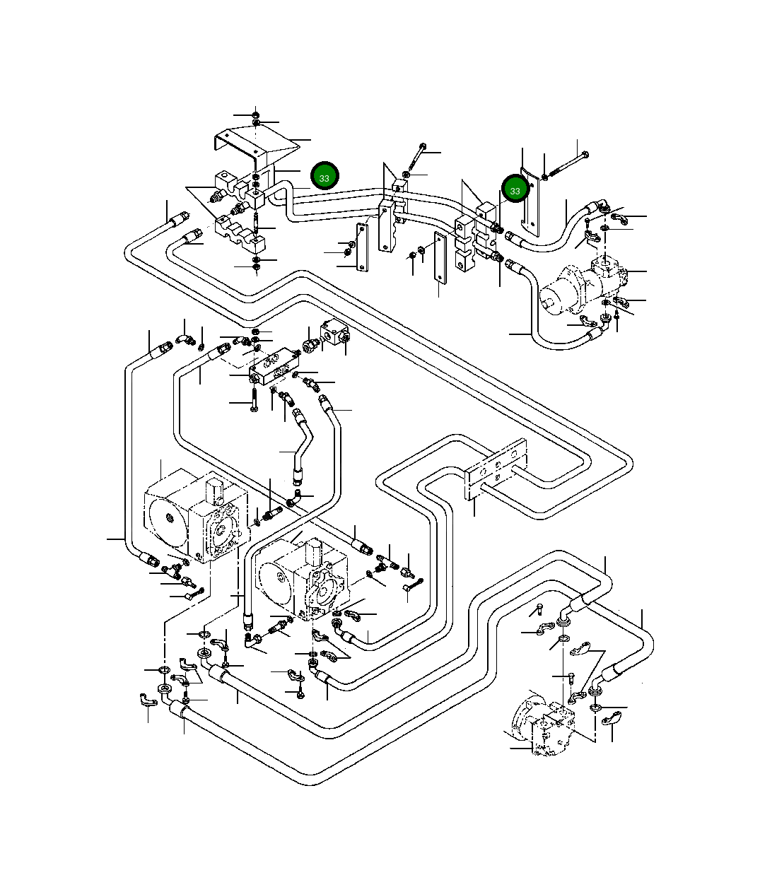Трубка 1282 730 H1 Komatsu