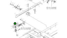 Трубка 8296-62-1290 Komatsu