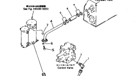 Шланг 07102-210A4 Komatsu