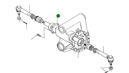 Цилиндр 276.24.620.01 Komatsu