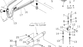 Трубка 23A-60-17460 Komatsu