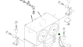 Фиксатор 945 792 40 Komatsu