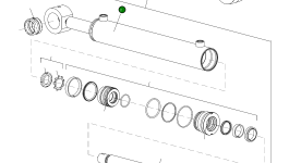 Цилиндр 42W-63-H0P43 Komatsu