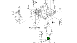 Трубка 134-22-66311 Komatsu