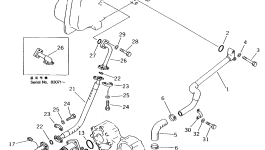 Трубка 130-62-82190 Komatsu