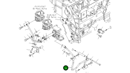Трубка 6261-51-9530 Komatsu