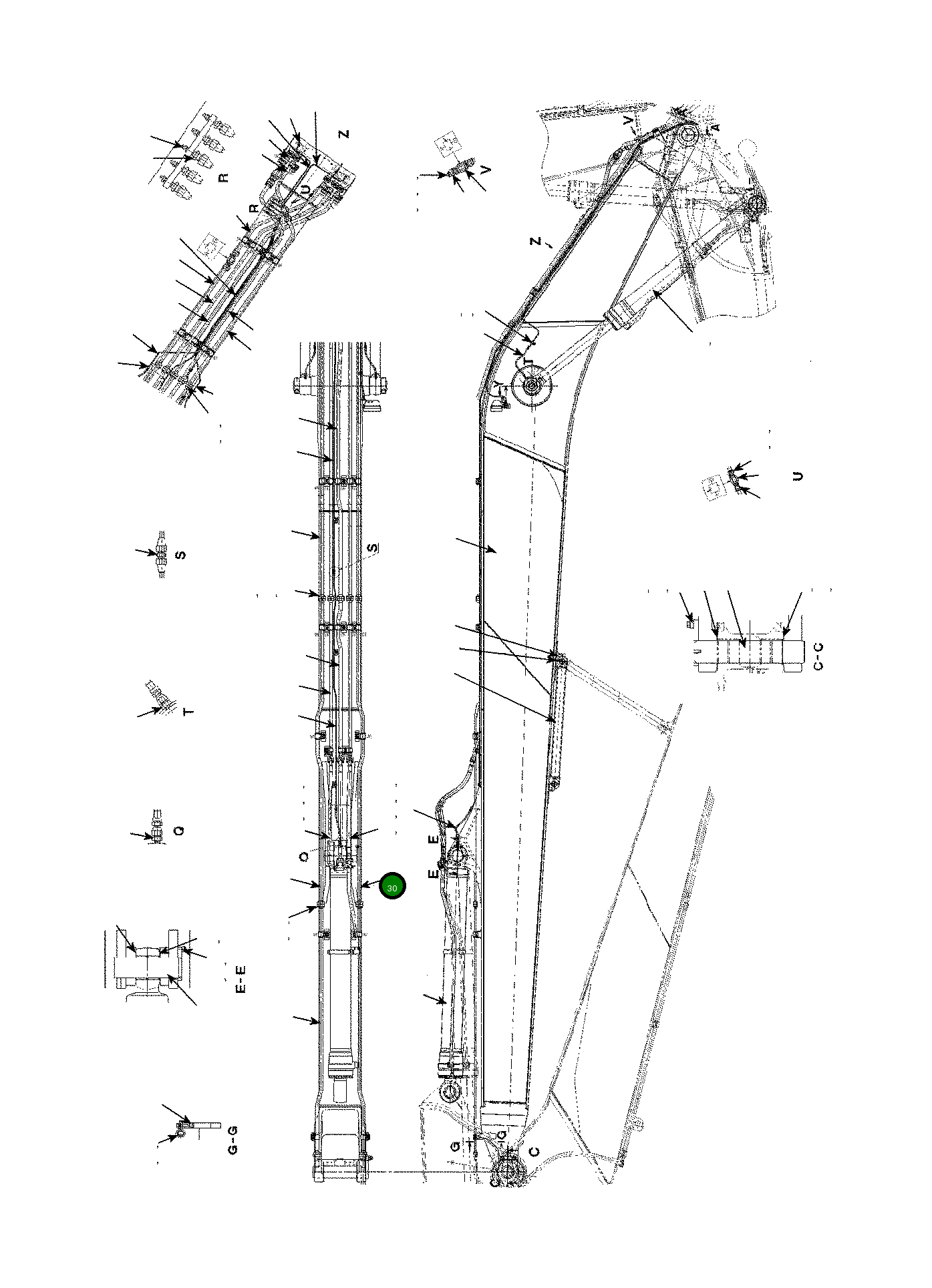 Трубка 208-62-84580 Komatsu