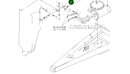 Трубка 23D-60-15440 Komatsu