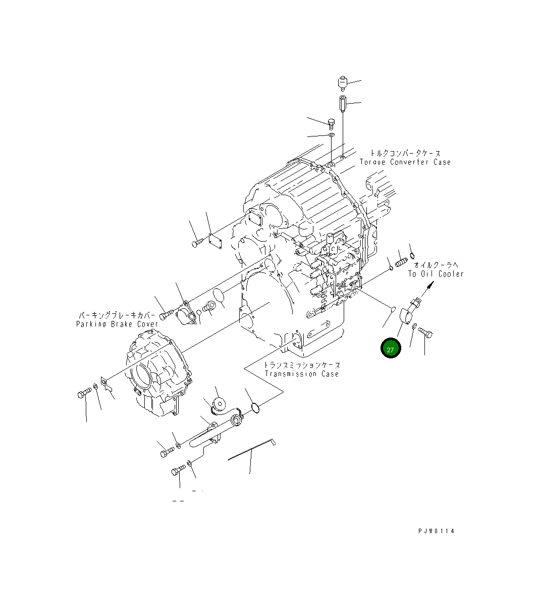 Трубка 714-07-18380 Komatsu