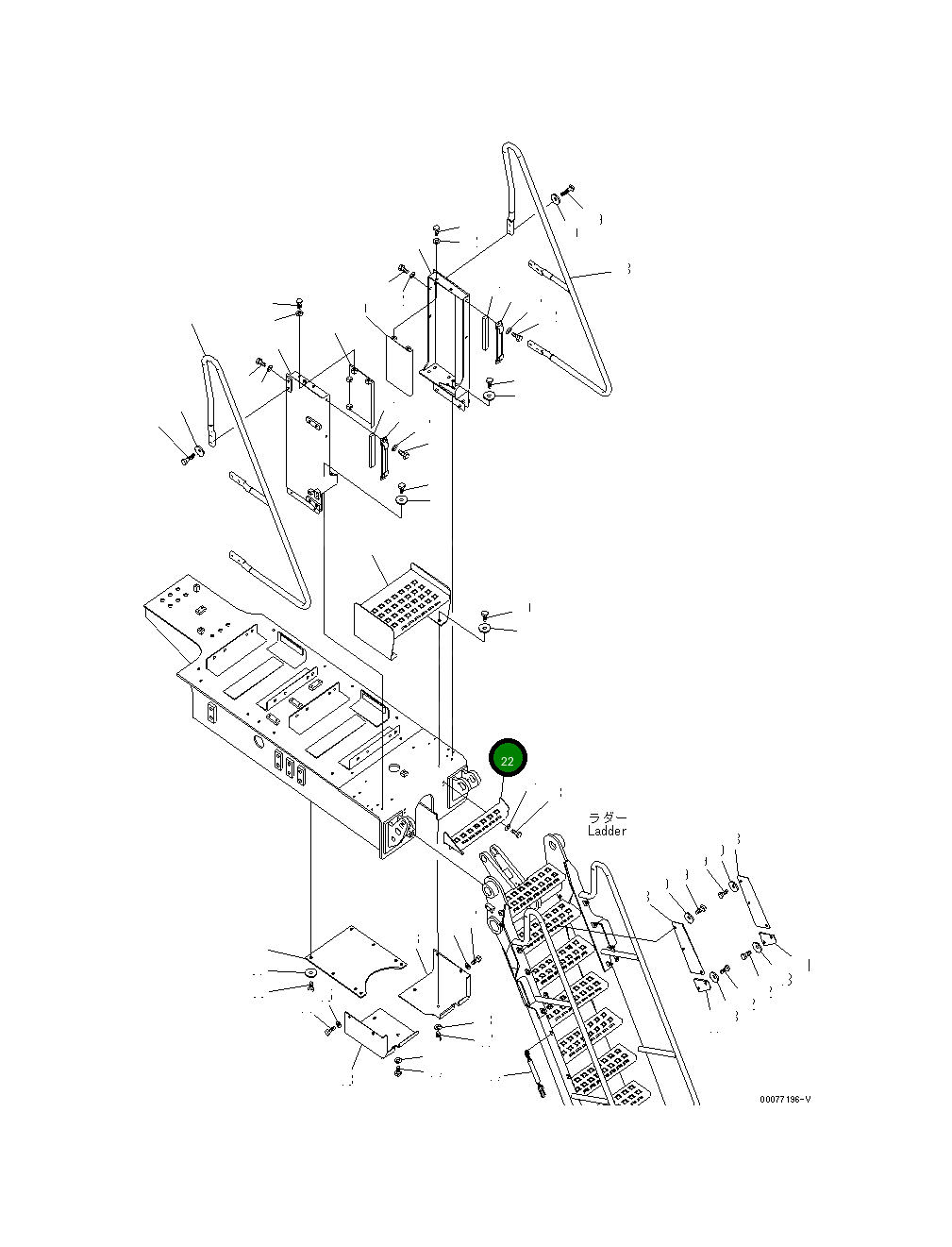 Ступень 21T-53-32861 Komatsu