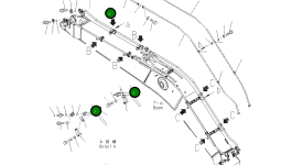 Трубка 208-62-82751 Komatsu