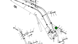 Трубка 209-62-58470 Komatsu