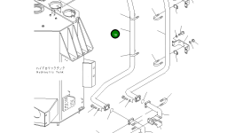 Трубка 42C-62-13763 Komatsu