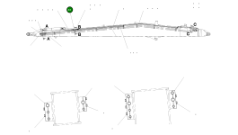 Трубка 209-62-KK260 Komatsu