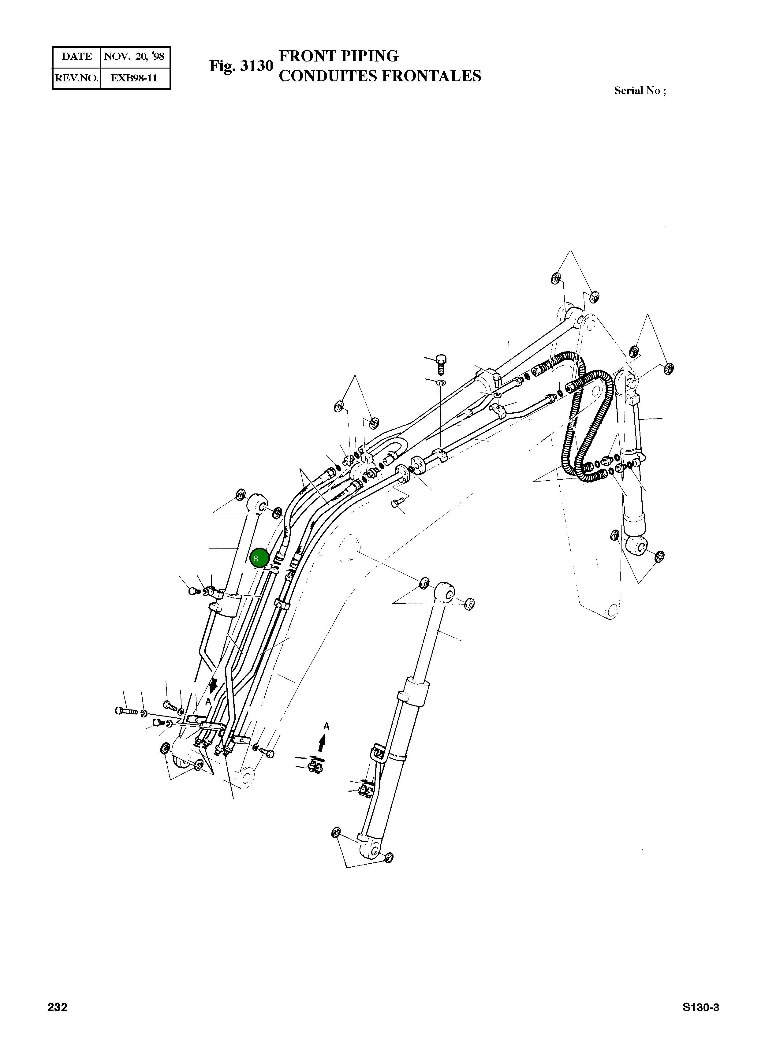 Труба 2140-1022B Komatsu