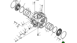 Уплотнение 421-33-21410 Komatsu