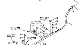 Трубка 209-62-57451 Komatsu