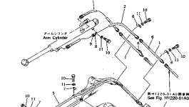 Шланг 20T-62-74130 Komatsu