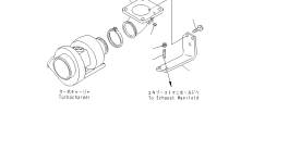 Угловой штуцер 6735-11-1341 Komatsu