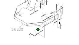 Уплотнение 416-Z97-3780 Komatsu