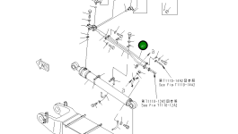 Трубка 209-64-13360 Komatsu