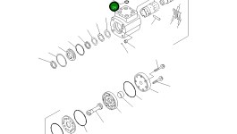 Уплотнение 416-64-15310 Komatsu